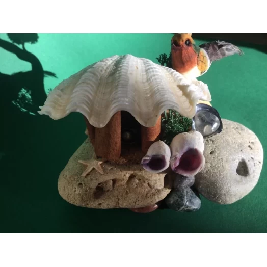 Sea Landscape / Tree Miniature on the Stones # 6