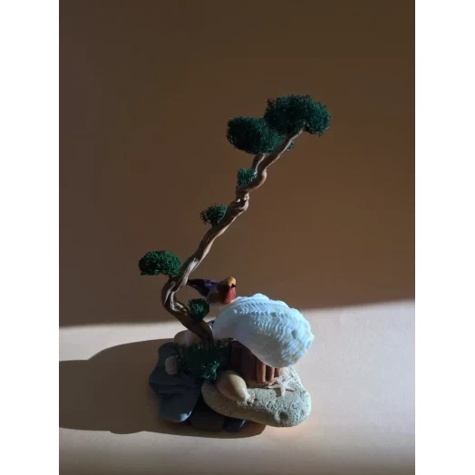 Sea Landscape / Tree Miniature on the Stones # 6