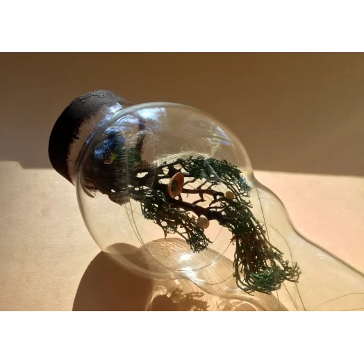 Sea Tree / Miniature in the Lamp # 11