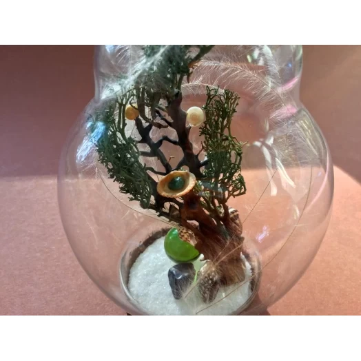 Sea Tree / Miniature in the Lamp # 11