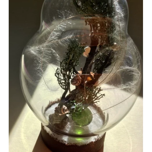 Sea Tree / Miniature in the Lamp # 11