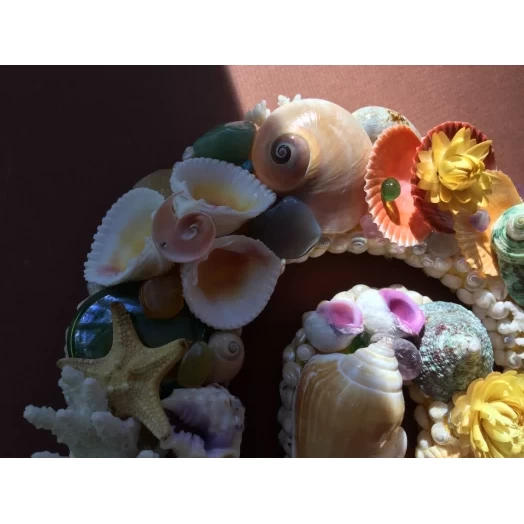 Sea Picture / Frame, Colorful Spiral # 17