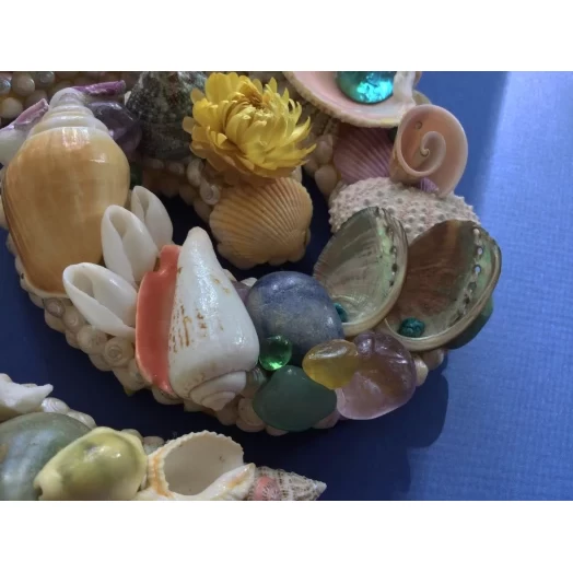 Sea Picture / Frame, Colorful Spiral # 17