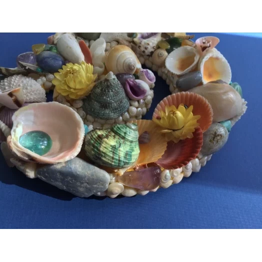 Sea Picture / Frame, Colorful Spiral # 17