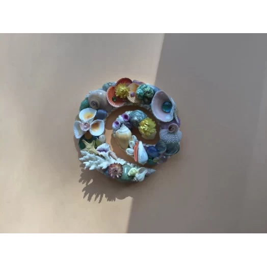 Sea Picture / Frame, Colorful Spiral # 17