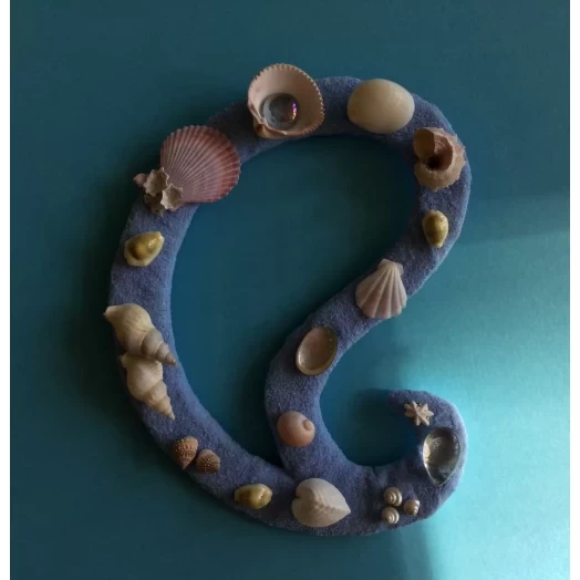 Sea Picture / Frame, Blue Sandy Loop / Wave # 29