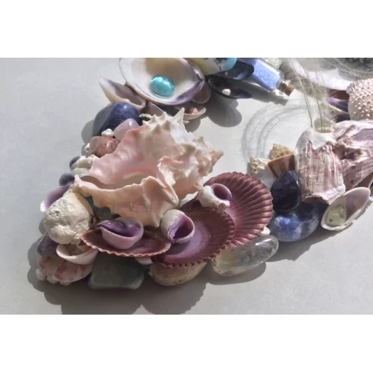 Sea Picture / Frame, Blue, Purple, Pink & Vinous Eye # 18 Sea Picture / Frame, Blue, Purple, Pink & Vinous Eye # 18