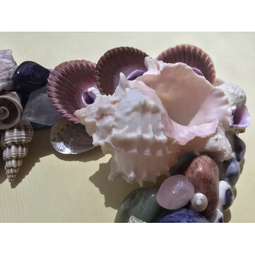 Sea Picture / Frame, Blue, Purple, Pink & Vinous Eye # 18 Sea Picture / Frame, Blue, Purple, Pink & Vinous Eye # 18