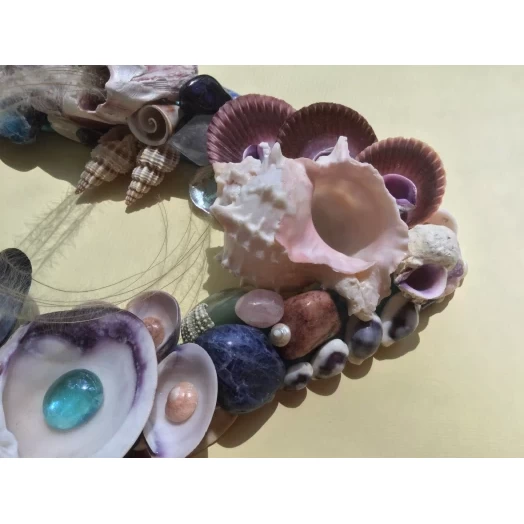 Sea Picture / Frame, Blue, Purple, Pink & Vinous Eye # 18 Sea Picture / Frame, Blue, Purple, Pink & Vinous Eye # 18