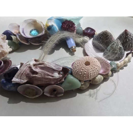 Sea Picture / Frame, Blue, Purple, Pink & Vinous Eye # 18 Sea Picture / Frame, Blue, Purple, Pink & Vinous Eye # 18