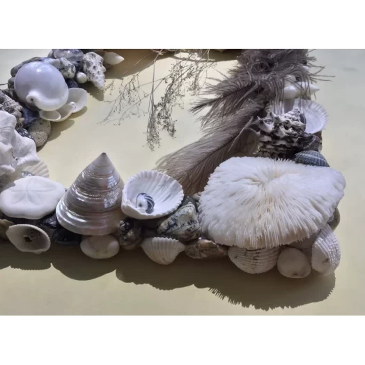 Sea Picture / Frame, White and Grey, Rectangular # 10 Sea Picture / Frame, White and Grey, Rectangular # 10