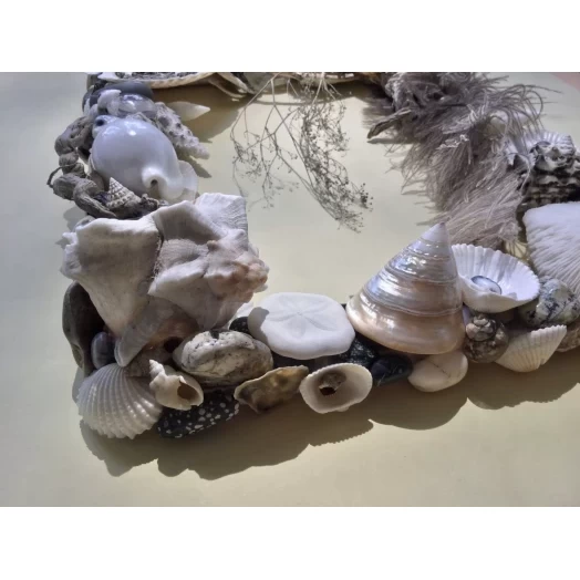 Sea Picture / Frame, White and Grey, Rectangular # 10 Sea Picture / Frame, White and Grey, Rectangular # 10