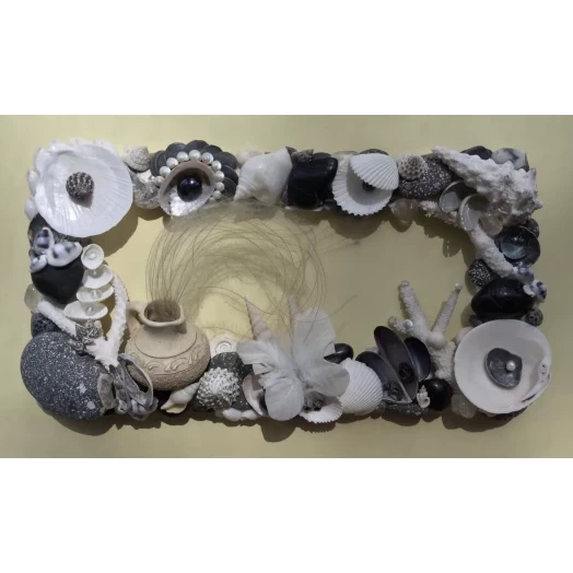 Sea Picture / Frame, Black and White, Rectangular # 21 Sea Picture / Frame, Black and White, Rectangular # 21