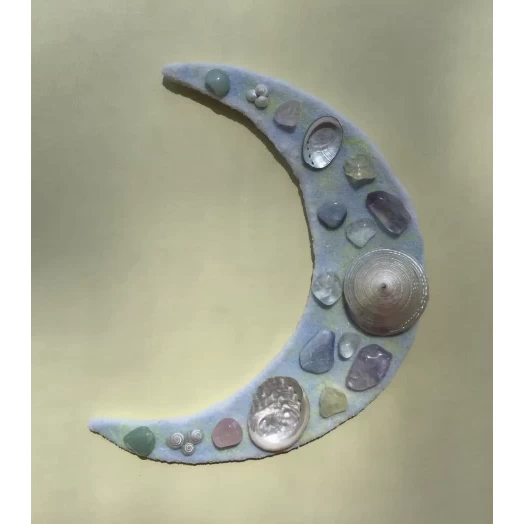 Sea Picture / Frame, Pearly Sandy Moon # 36 Sea Picture / Frame, Pearly Sandy Moon # 36