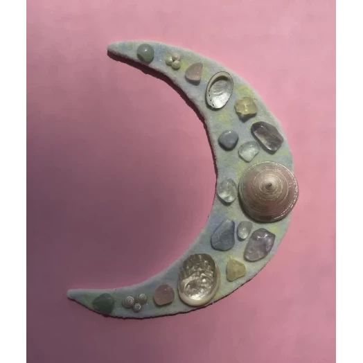 Sea Picture / Frame, Pearly Sandy Moon # 36 Sea Picture / Frame, Pearly Sandy Moon # 36