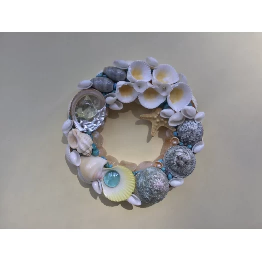 Sea Picture / Frame, Blue & Yellow, Round # 2 Sea Picture / Frame, Blue & Yellow, Round # 2
