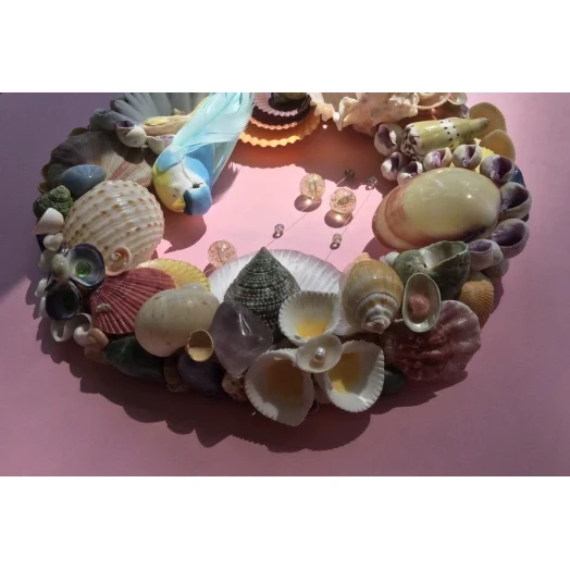 Sea Picture / Frame, Colorful, Round # 5
