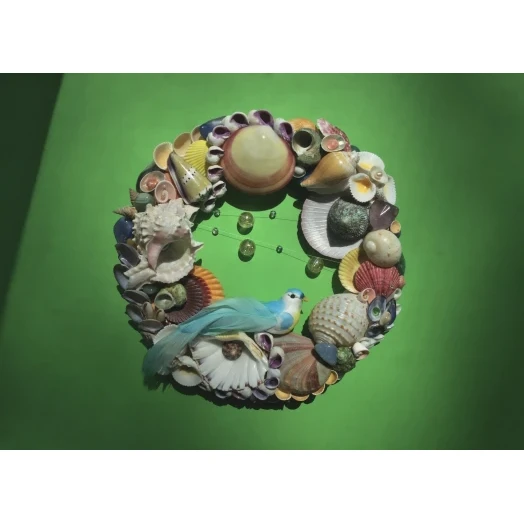 Sea Picture / Frame, Colorful, Round # 5