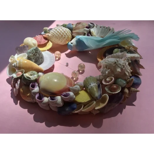 Sea Picture / Frame, Colorful, Round # 5