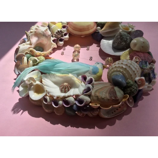 Sea Picture / Frame, Colorful, Round # 5