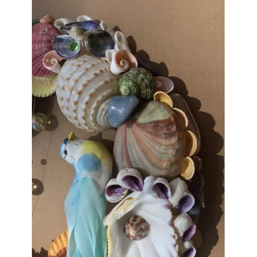 Sea Picture / Frame, Colorful, Round # 5