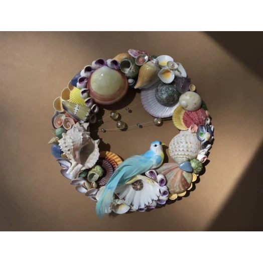 Sea Picture / Frame, Colorful, Round # 5