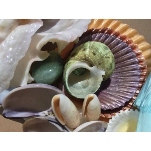 Sea Picture / Frame, Colorful, Round # 5