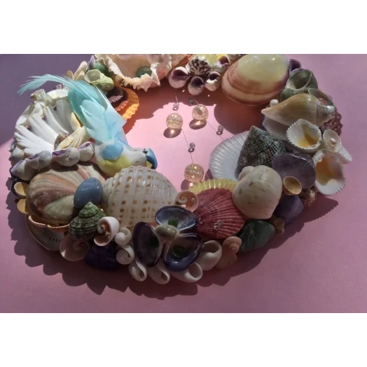 Sea Picture / Frame, Colorful, Round # 5