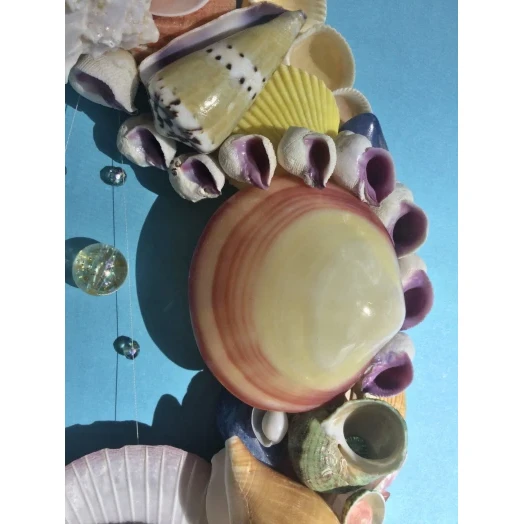 Sea Picture / Frame, Colorful, Round # 5