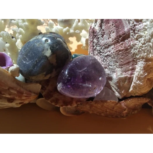 Sea Picture / Frame, Blue, White, Purple and Vinous, Rectangular # 12 Sea Picture / Frame, Blue, White, Purple and Vinous, Rectangular # 12