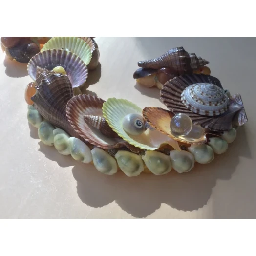 Sea Picture / Frame, Brown, Orange and Yellow, Serpentine # 12 Sea Picture / Frame, Brown, Orange and Yellow, Serpentine # 12