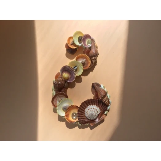 Sea Picture / Frame, Brown, Orange and Yellow, Serpentine # 12 Sea Picture / Frame, Brown, Orange and Yellow, Serpentine # 12