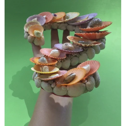 Sea Picture / Frame, Colorful Serpentine # 14