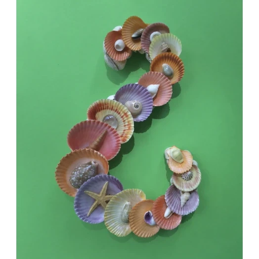 Sea Picture / Frame, Colorful Serpentine # 14