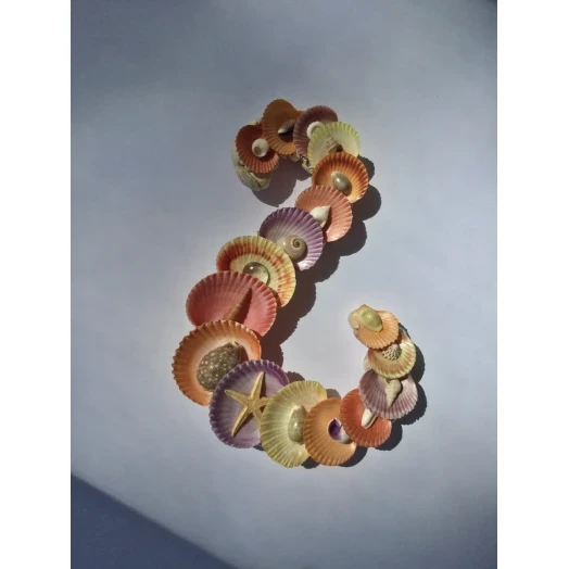 Sea Picture / Frame, Colorful Serpentine # 14