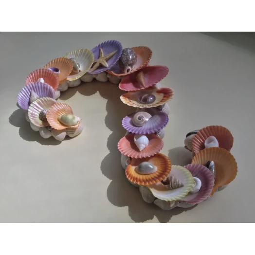 Sea Picture / Frame, Colorful Serpentine # 14