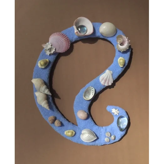 Sea Picture / Frame, Blue Sandy Loop / Wave # 29