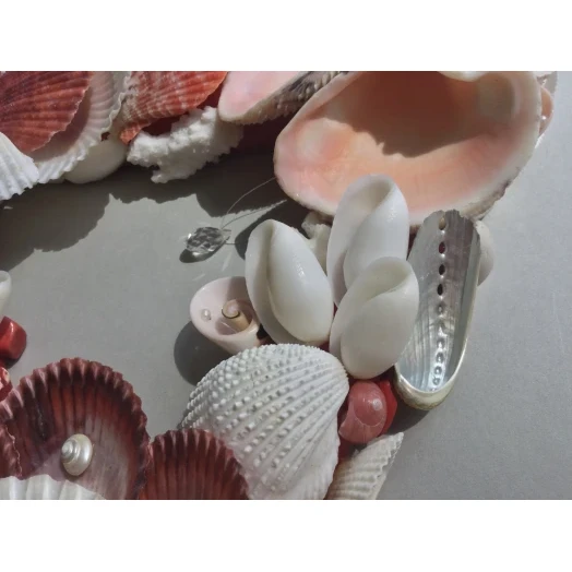 Sea Picture / Frame, Red and White Triangle # 3