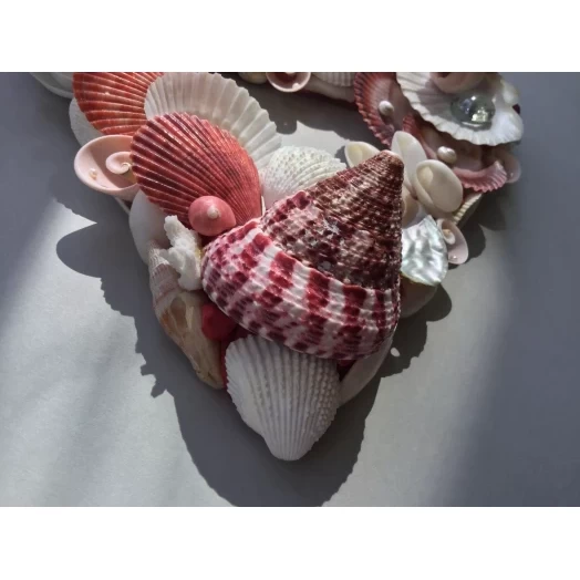 Sea Picture / Frame, Red and White Triangle # 3