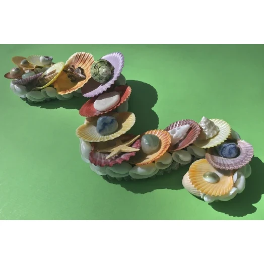 Sea Picture / Frame, Colorful, Serpentine # 21 Sea Picture / Frame, Colorful, Serpentine # 21