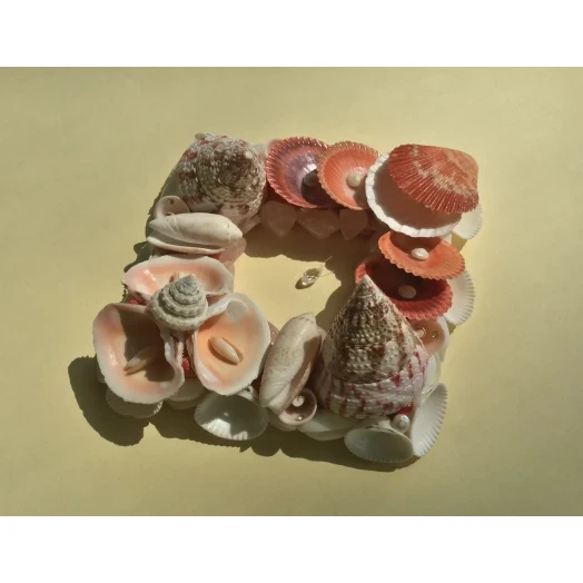 Sea Picture / Frame, Red & White, Square / Diamond  # 1
