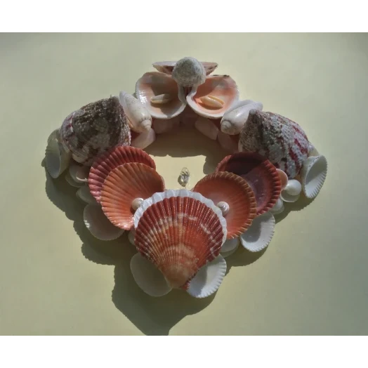 Sea Picture / Frame, Red & White, Square / Diamond  # 1