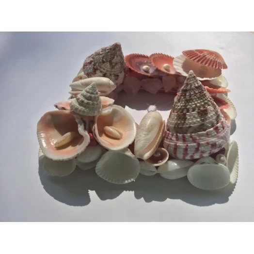 Sea Picture / Frame, Red & White, Square / Diamond  # 1