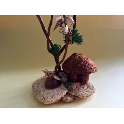 Sea Landscape / Tree Miniature on the Stones # 2