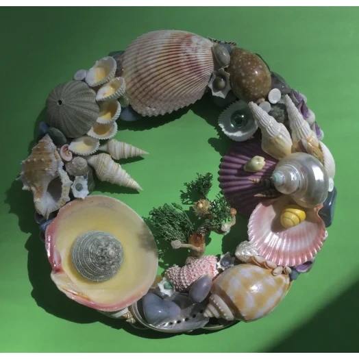 Sea Picture / Frame, Colorful, Round # 13