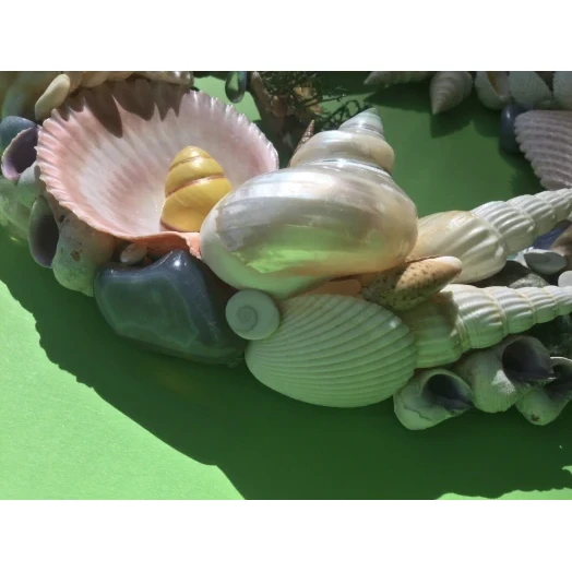 Sea Picture / Frame, Colorful, Round # 13