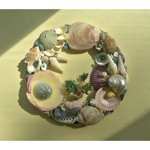Sea Picture / Frame, Colorful, Round # 13
