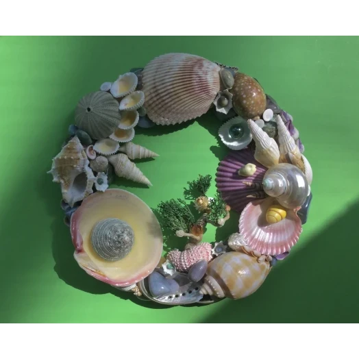 Sea Picture / Frame, Colorful, Round # 13