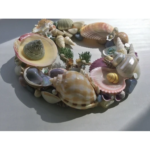 Sea Picture / Frame, Colorful, Round # 13