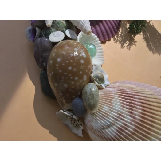 Sea Picture / Frame, Colorful, Round # 13